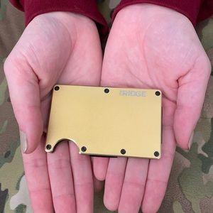 Gold Ridge Wallet used for one week.